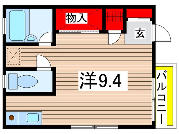 ココハイムの物件間取画像